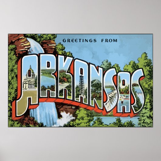 Greetings uit Arkansas,  Poster (Voorkant)