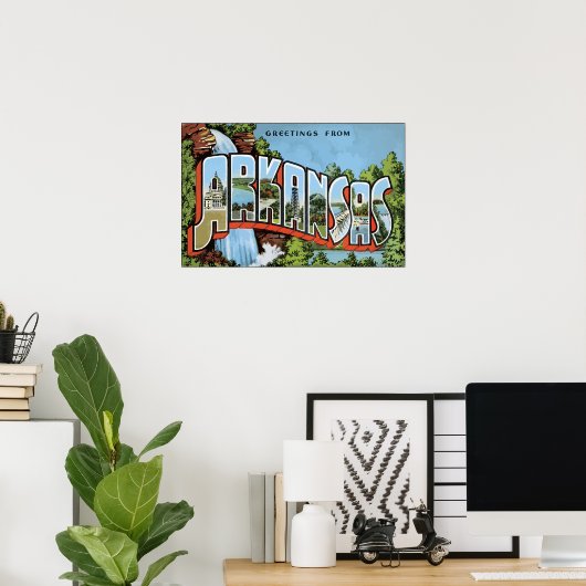 Greetings uit Arkansas,  Poster (Thuiskantoor)