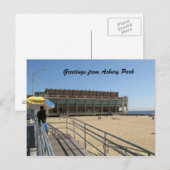 Greetings uit Asbury Park Briefkaart (Voorkant / Achterkant)