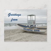 Greetings uit Atlantic City New Jersey Briefkaart (Voorkant)