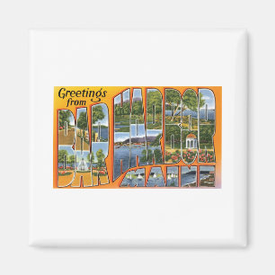 Greetings uit Bar Harbour, Maine Magneet