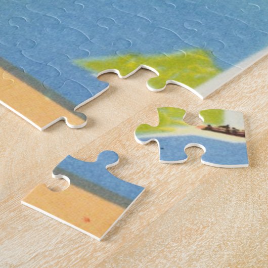 Greetings uit Boston Legpuzzel (Zijkant)