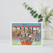 Greetings uit Bradley Beach, New Jersey Travel Briefkaart (Staand voorkant)