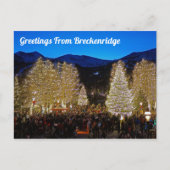 Greetings uit Breckenridge Briefkaart (Voorkant)