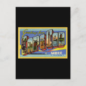 Greetings uit Cape Cod Massachusetts Briefkaart (Voorkant)