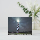 Greetings uit Cape Hatteras Briefkaart (Staand voorkant)