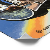 Greetings uit Chicago Illinois,  Poster (Hoek)