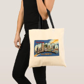 Greetings uit Chicago Illinois,  Tote Bag (Voorkant (product))