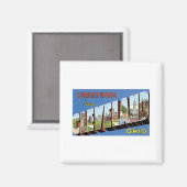 Greetings uit Cleveland, Ohio Magneet (Voorkant / Achterkant)