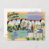 Greetings uit Colorado CO Briefkaart (Voorkant / Achterkant)