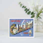 Greetings uit Columbus Ohio Briefkaart (Staand voorkant)