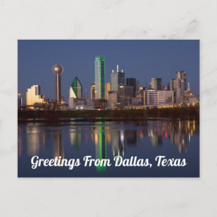 Greetings uit Dallas, Briefkaart Texas