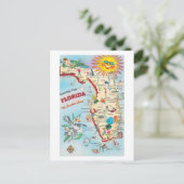 Greetings uit de  Briefkaarten van Florida (Staand voorkant)