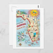 Greetings uit de  Briefkaarten van Florida (Voorkant / Achterkant)
