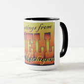 Greetings uit de hel, Michigan Mok 1 (Voorkant rechts)