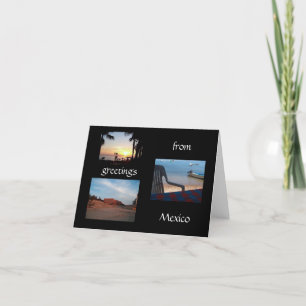 Greetings uit de Mexicaanse kaart