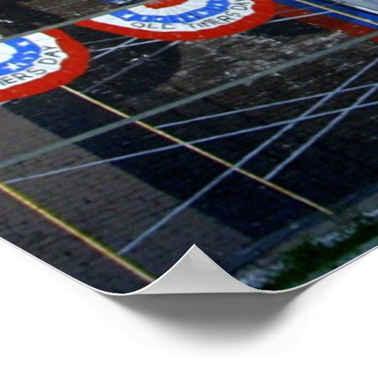 Greetings uit Dickson County Tennessee ~ Mural Poster (Hoek)