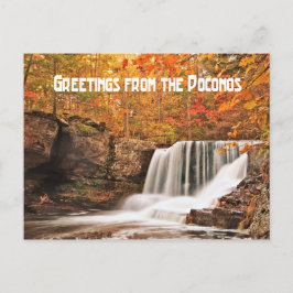 Greetings uit Factory Herfsten, Pennsylvania Briefkaart