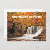 Greetings uit Factory Herfsten, Pennsylvania Briefkaart