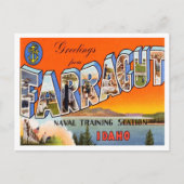 Greetings uit Farragut, Naval Training Station Briefkaart (Voorkant)