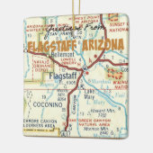 Greetings uit Flagstaff Arizona Keramisch Ornament (Links)