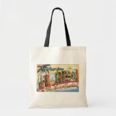 Greetings uit Florida "The Land of Sunshine", Vin Tote Bag (Voorkant)