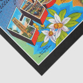 Greetings uit Florida Tissue Paper Tissuepapier (Detail)