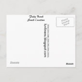 Greetings uit Folly Beach Briefkaart (Achterkant)