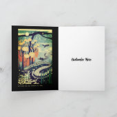 Greetings uit Georgia  Artsy Kaart (Binnen)