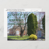 Greetings uit Hayesville, North Carolina Briefkaart (Voorkant / Achterkant)