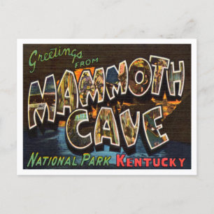 Greetings uit het Nationaal Park Kentucky van de C Briefkaart