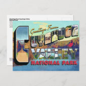 Greetings uit het Nationaal Park van Cuyahoga Briefkaart (Voorkant / Achterkant)