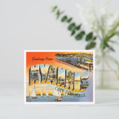 Greetings uit Hyannis, Cape Cod, Massachusetts Briefkaart (Staand voorkant)