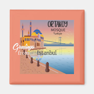 Greetings uit Istanbul Turkey magnet