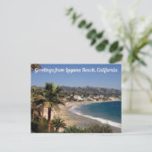 Greetings uit Laguna Beach, Californië Briefkaart (Staand voorkant)
