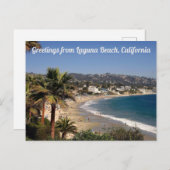 Greetings uit Laguna Beach, Californië Briefkaart (Voorkant / Achterkant)