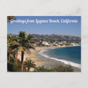 Greetings uit Laguna Beach, Californië Briefkaart