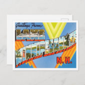 Greetings uit Lake Winnipesaukee, New Hampshire Briefkaart (Voorkant / Achterkant)