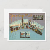 Greetings uit Lake Winnipesaukee, New Hampshire Briefkaart (Voorkant / Achterkant)