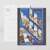 Greetings uit Las Vegas Nevada,  Briefkaart (Voorkant / Achterkant)