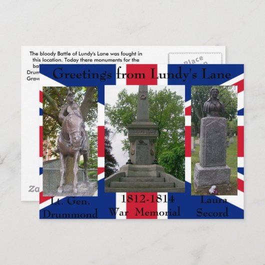 Greetings uit Lundy's Lane - Gepersonaliseerd Briefkaart (Voorkant / Achterkant)