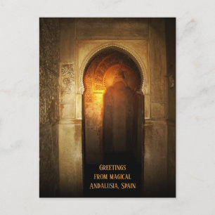 Greetings uit Magical Andalusië, Spanje Briefkaart