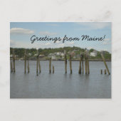 Greetings uit Maine Briefkaart (Voorkant)