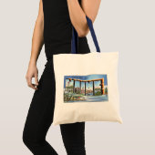 Greetings uit Maine Tote Bag (Voorkant (product))