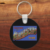 Greetings uit Minneapolis Minnesota Sleutelhanger (Voorkant)