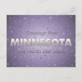 Greetings uit Minnesota Briefkaart