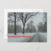 Greetings uit Minnesota Briefkaart (Voorkant / Achterkant)