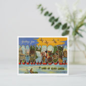 Greetings uit Minnesota Briefkaart (Staand voorkant)