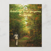 Greetings uit Mississippi Briefkaart (Voorkant)
