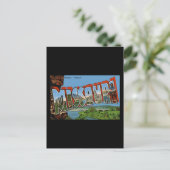Greetings uit Missouri Briefkaart (Staand voorkant)